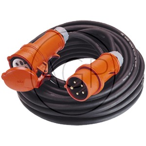 Silnoproudý prodlužovací kabel 400 V pro těžký provoz