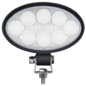 LED oválné pracovní světlo 12 - 24 V o příkonu 7,5 W pro osvětlení do dálky na traktor a jiné stroje