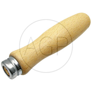 Univerzální dřevěná rukojeť pilníku 100 mm na pilové řetězy pro kulaté a ploché pilníky