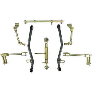 Tříbodový kompletní závěs pro malotraktory Kubota a jiné značky s délkou ramen 52 cm