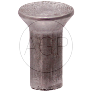 Nýty, délka 18 mm, nýt Ø 6 mm, Ø hlavy 9 mm