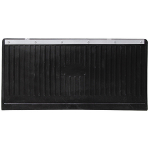 Zástěrka blatníku o rozměru 500 x 400 mm s kovovou lištou pro přívěsy a návěsy