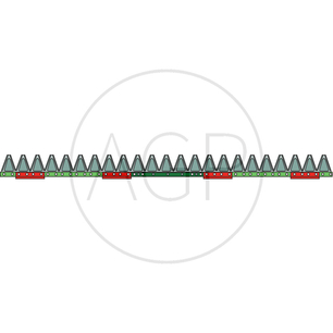 Nůž žací lišty ESM o délce 1070 mm s počtem 21 čepelí, FL 2+3 / 7+8