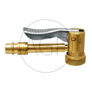 Pákový vzduchový ventil s konektorem pro hadice na plnění pneumatik