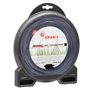 Struna do křovinořezu Endurance Cut hranatá - čtvercový průměr 4 mm, délka 12 m