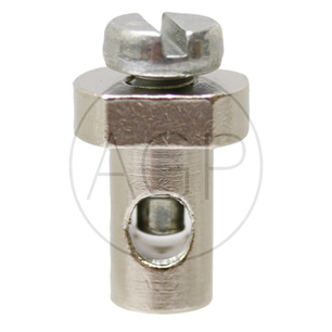 Šroubovací vsuvka o Ø stopky 6 mm, délka 13 mm, Ø díry 3,5 mm