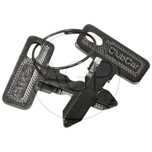 Klíč zapalování pro Club Car na typy DS, Carryall