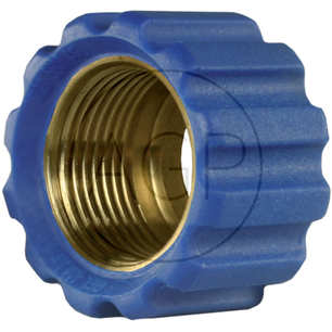 přesuvná matice 22x1,5 16,4 mm modrá