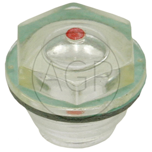 Průhledné sklo plast 3/8