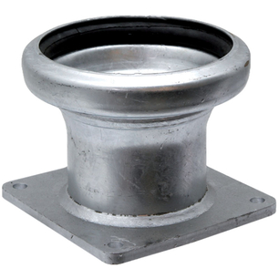 Připojovací díl samec 8 s přírubou systém Bauer pro fekální vozy