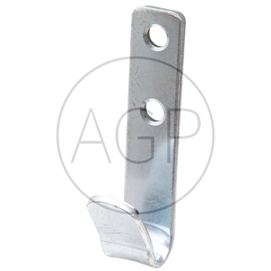 Plochý plachtový hák se dvěma otvory