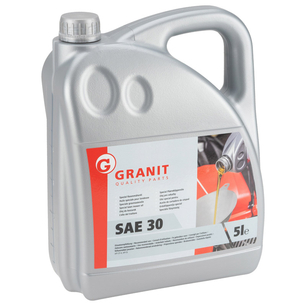 Motorový olej SAE 30 vysoké kvality do čtyřtaktních motoru v balení 5 l