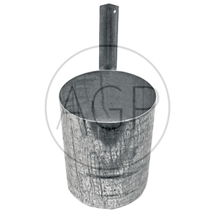 Hadicový nátrubek vnější průměr 125 mm zinkovaný stáčecí kus