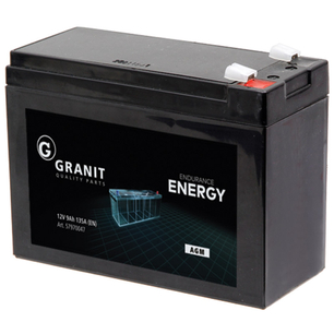 Baterie AGM 12V 9Ah uzavřená a bezúdržbová Endurance Energy 