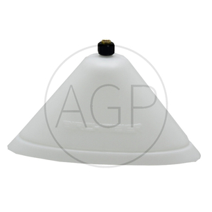 Oválný kryt trysky pro postřikovače Birchmeier proti nežádoucímu rozstřikování herbicidů