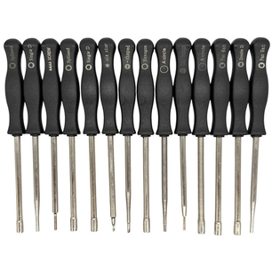 Sada 14 ks šroubováků pro servis karburátorů pro různé značky strojů