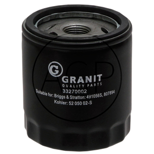 Olejový filtr dlouhý, pro zahradní traktory Briggs & Stratton, John Deere, Kohler
