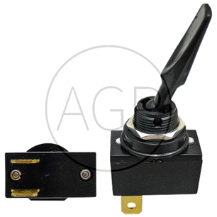 Páčkový spínač pro zapnuto a vypnuta s montážním průměrem 11,6 mm