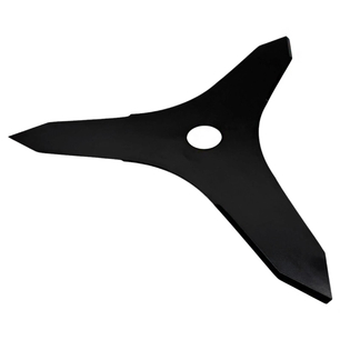 Nůž do křovinořezu 3 zuby šířka řezu 300 mm otvor 25,4 mm tloušťka 3 mm trojzubec na křoviňák 