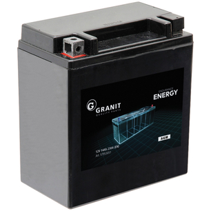 AGM baterie 12 V s kapacitou 14 Ah a startovacím proudem 230 A