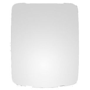 Horní náhradní sklo o rozměru 280 × 220 mm pro dělené zrcátko pro traktory