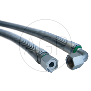 VPE=10 Ochranná spirála z kovu - kulatá 32x2