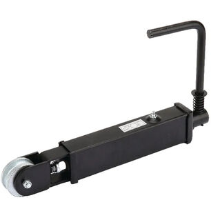 Parkovací brzda s rukojetí a lanovou kladkou pro zemědělské přívěsy