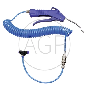 Ofukovací sada na vzduch s 4m hadicí a ofukovací pistolí do kabiny stroje