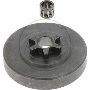 Řetězové kolo s rýhou