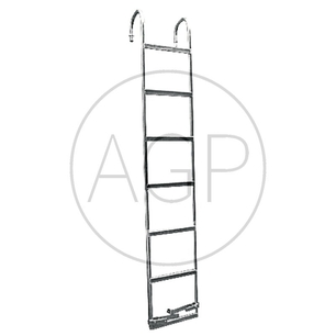 Žebřík na přívěs 4 příčky délka 980 mm