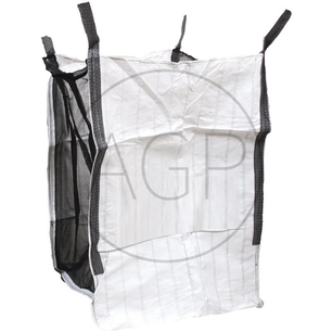 Big-Bag na palivové dřevo o rozměru 900 × 900 × 1400 mm a nosnosti 1000 kg