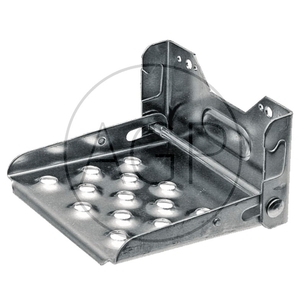 Sklopné stupátko k přívěsu o rozměru nášlapu 170 x 145 mm upevnění na bočnici