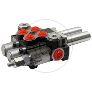 Hydraulický rozvaděč 2x dvoučínný, průtok 40 l/min, ovládaný lanovody