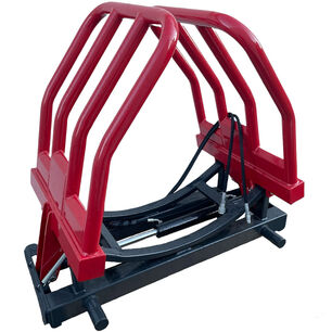 Kleště na balíky sena a slámy do čelního nakladače s euro úchytem do průměru 180 cm