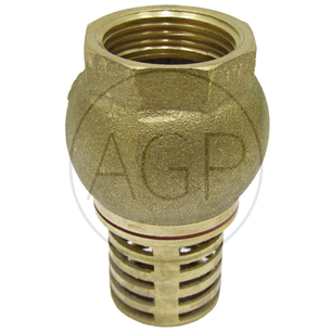 Patní ventil bez pružiny s přípojem 1 1/2 s maximálním provozním tlakem 8 bar