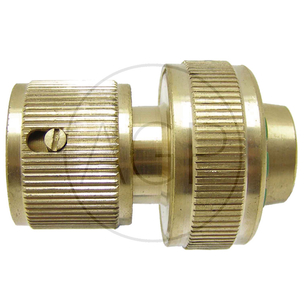 Mosazná hadicová rychlospojka 1/2 pro zahradní hadice na vodu 12 / 15 mm