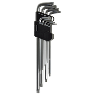 Sada torx úhlových klíčů TX  dlouhé provedení v sadě 9 ks