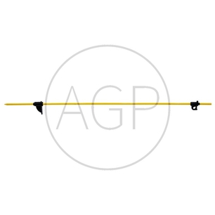 Sklolaminátový kůl v provedení 1050 x 10 mm