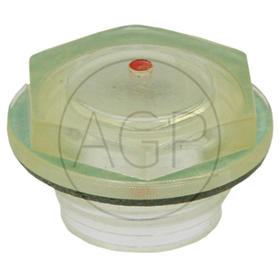 Průhledné sklo plast 3/4