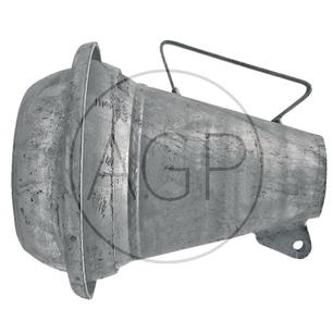 Berselli Ital díl ocelová tryska rozstřikovače kejdy se samcem 6 pro fekální vozy