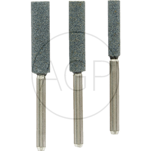Set 3 brusných kamenů o Ø 4 mm, 4,8 mm, 5,5 mm