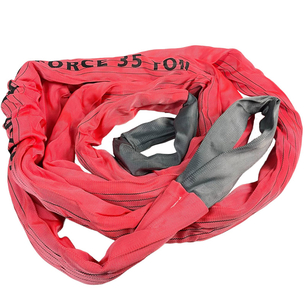 Tažné lano s tažnou sílou 35 tun o délce 4 m se dvěma oky