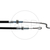 Spojkové lanko AS-Motor s délkou pouzdra 1480 mm a celkovou délkou 1805 mm