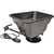 Elektrický posypový vozík 12V s objemem 43,5 l pro rozmetání hnojiv, soli nebo písku