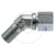 WA 1/4 M-BSP x 1/4 FS-BSP 45°
