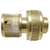 Mosazná hadicová rychlospojka 1/2 pro zahradní hadice na vodu 12 / 15 mm