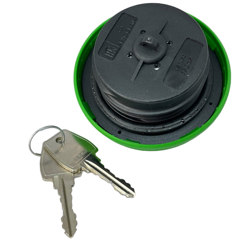 Uzávěr palivové nádrže AL213203 včetně klíče pro traktory John Deere