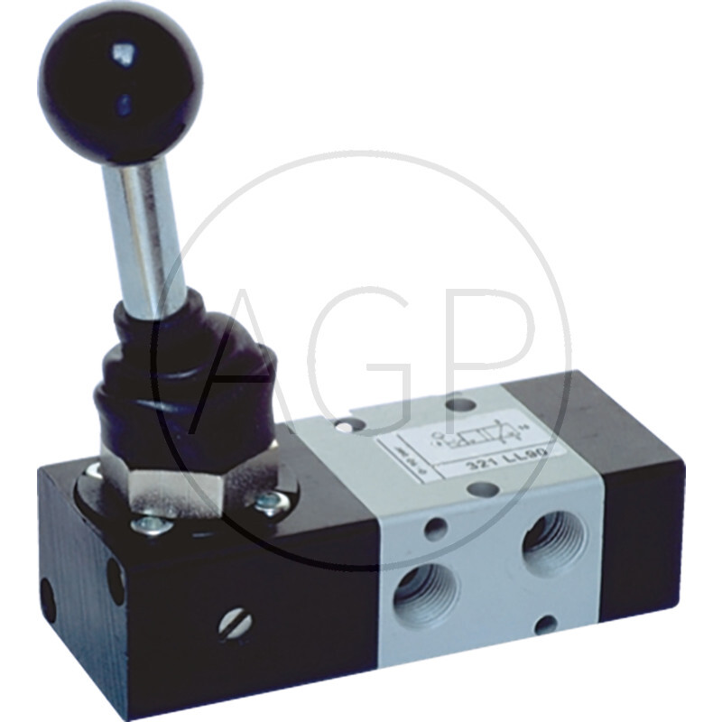 VAZ-HHF320-NG-1/8 3/2 ventil s ruční pákou