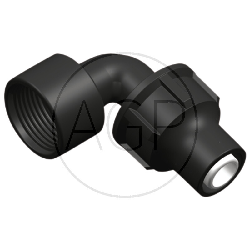 Koleno s přípojem 20 x 1/2, 90°