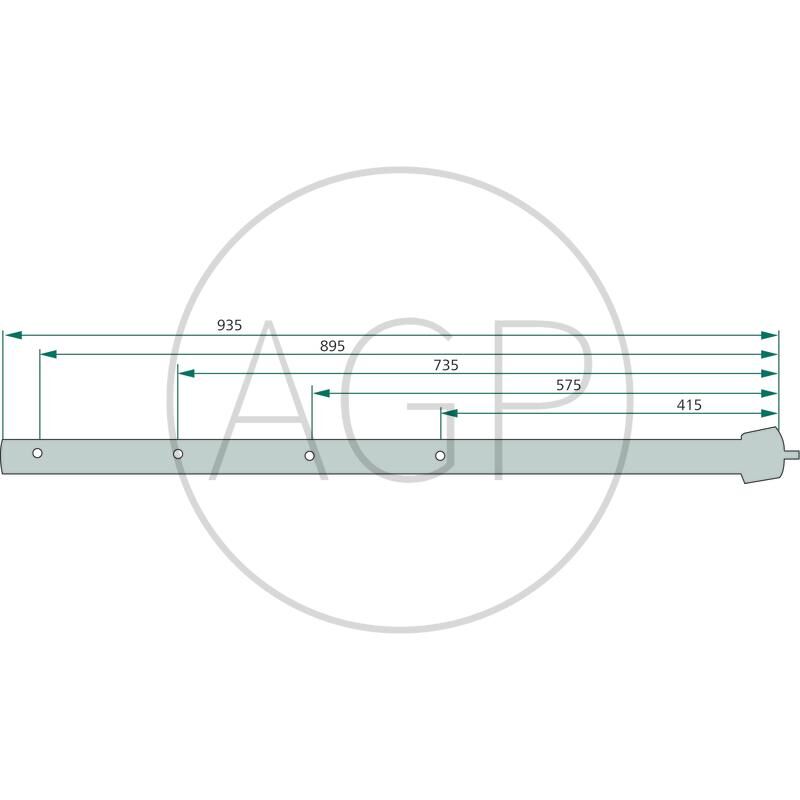 Rameno pera pro Stoll (JF-Stoll), na sérii R